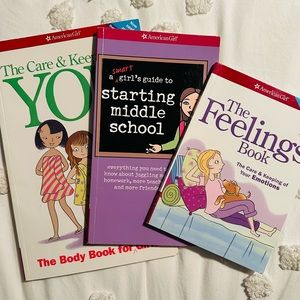 Three American Girl Doll Books